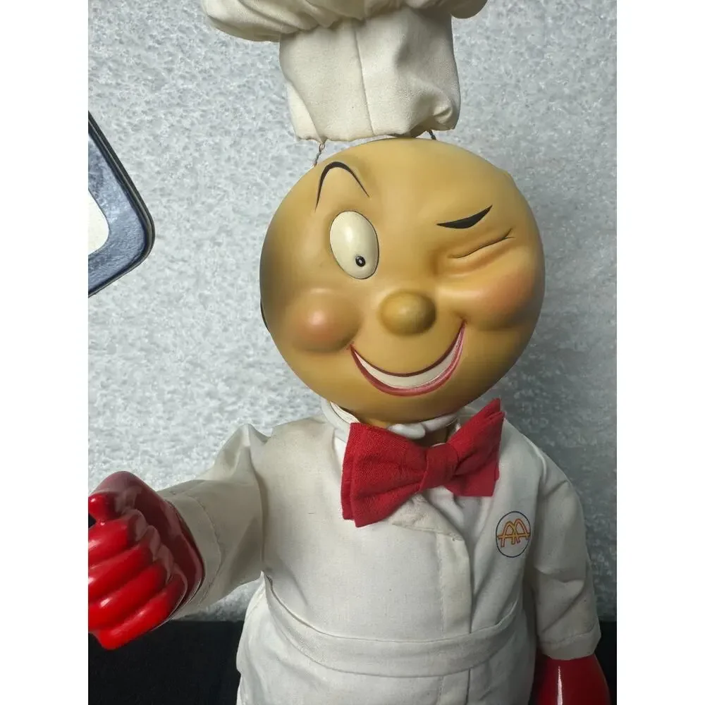 McDonald’s McMemories Speedee Porcelain Doll 40th Anniversary 1995